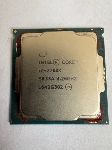 Intel core 7700k - core, de-lidded
