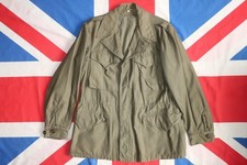 WW2 US Army M43 M-1943 Field Jacket Larger Size Dated 1945