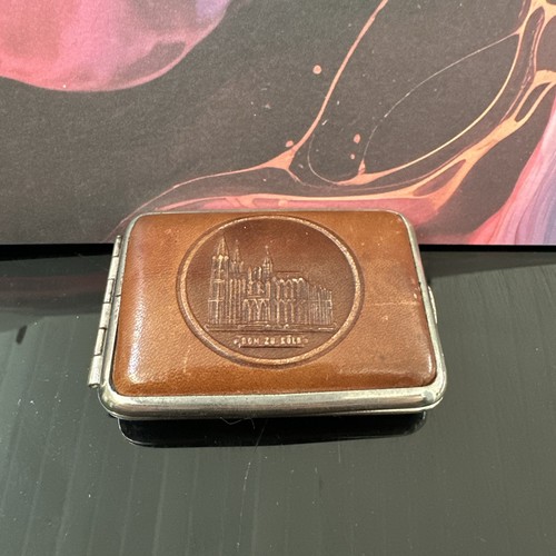 Vintage match case box with - vintage, case,