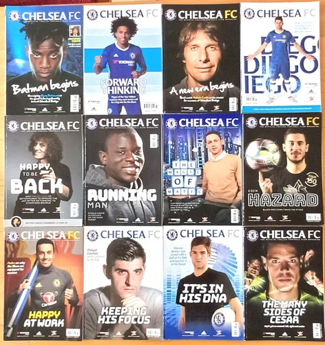 Chelsea football magazines