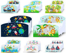 Children's Kids Toddler Bed with Luxury Mattress NEW DESIGNS Girls Boys