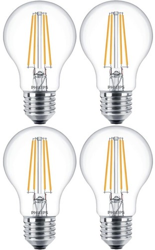 Philips e27 led clear bulb - led,