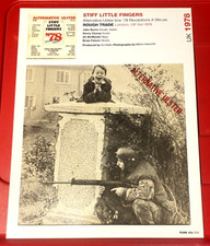 Stiff Little Fingers Alternative Ulster Record Cover Art PICTURE/PRINT 10.5"x 8"