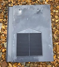 Klober flat tile vent in grey Brand New