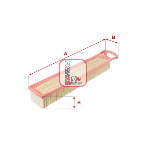 Air filter fits mini - filter, fits: