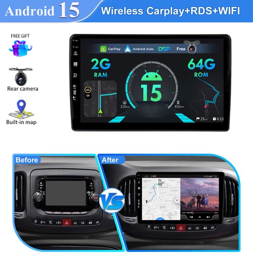Car radio sat nav - sat, carplay