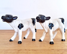Vintage cow calf figurines - vintage,