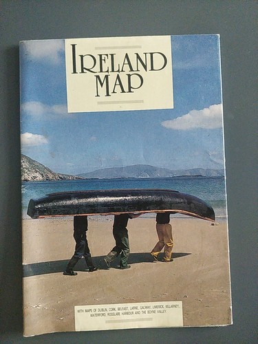 Road map ireland including - map:,
