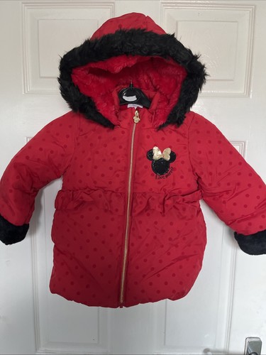 Red minnie coat size 3 - size, 2-3