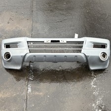 Silver Front Bumper With Over Rider for Mitsubishi L200 K74T Series 3 2.5TD