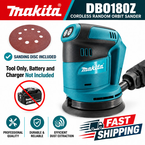 Makita dbo180z 18v cordless - 18v,
