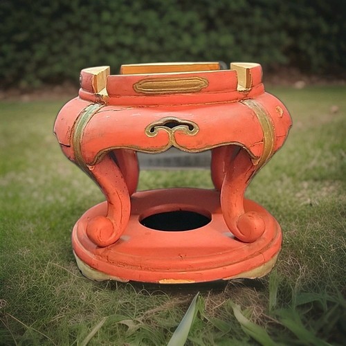 Antique japanese red lacquered - antique,