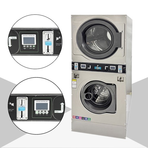 Coin operated washer dryer - coin-operated, washer-dryer