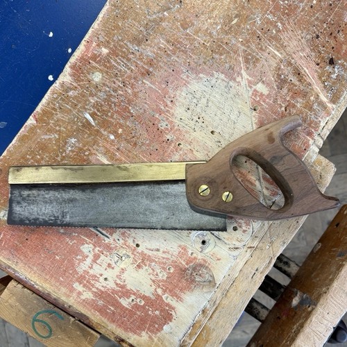 Vintage tenon saw - saw, steel