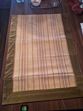 Roman Blind in LAURA ASHLEY KESWICK STRIPE GOLD