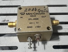 Mini Circuits 15542 ZFL-2000 RF Amplifier 10MHz-2GHz