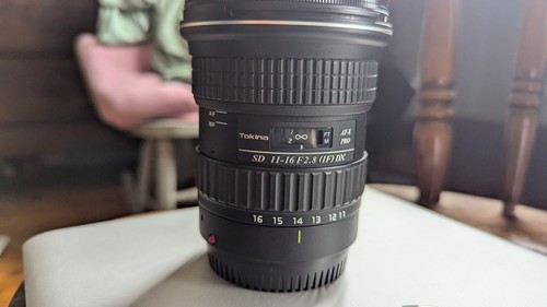 Tokina 16mm 8 - f2.8, at-x