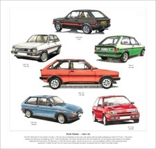 Ford fiesta fine art print - ford,