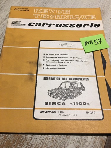 Simca 1100 automobile - automobile, bodywork