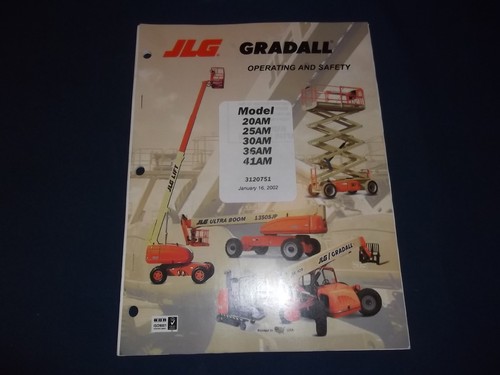 Jlg 20am 25am 30am - 25am, 36am