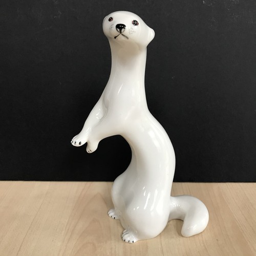 Lomonosov porcelain stoat - lomonosov,