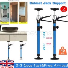 2X Adjustable Drywall Plasterboard Builder Ceiling Easy Support Props 50-115cm