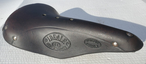 Vtg ideale leather - td,