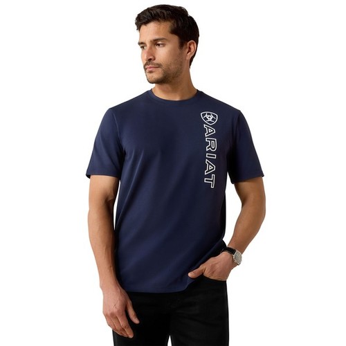 Ariat mens vertical logo - mens,