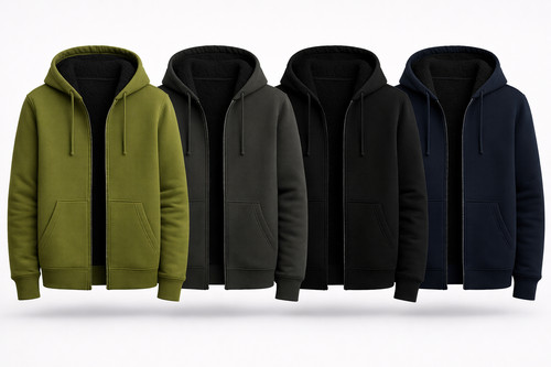 Men sherpa lined full zip - men's,