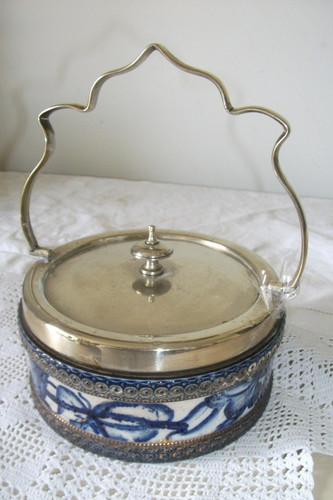 Antique sweet jar biscuit - antique,