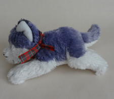 Purple Husky Puppy Plush Toy