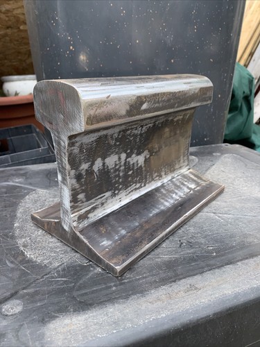 Railway track inch anvil - track,