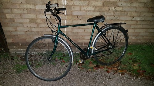 Old vintage raleigh - old,