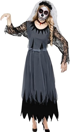 Zombie graveyard bride costume - graveyard,