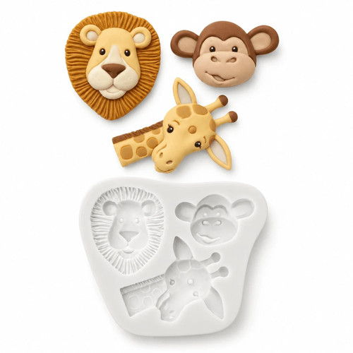 Animal head mould - animal,