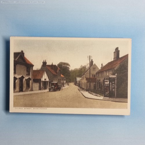 Saxmundham postcard c1915 - postcard,