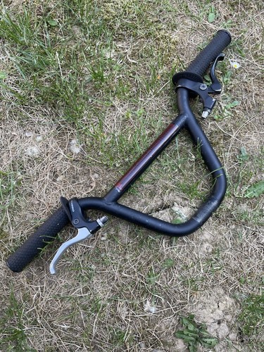 Bmx bars with eastern grips - bmx,