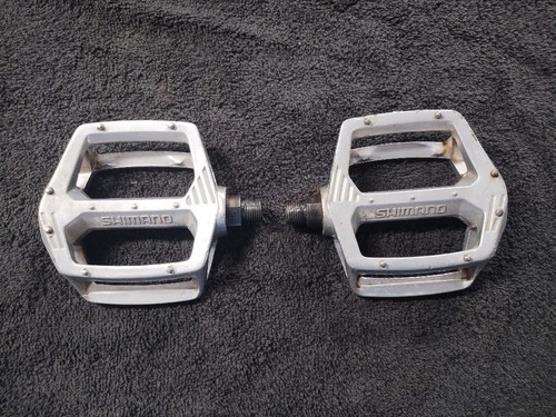 1980s shimano pedals silver - shimano,