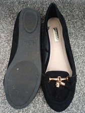 ** BLACK BALLERINA FLAT VELVET