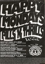 Happy mondays poster - happy,