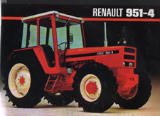Renault "951-4" Tractor Brochure Leaflet