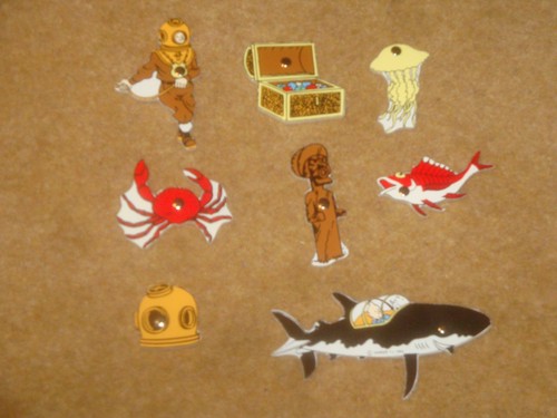 Tintin wooden figures from - tintin,