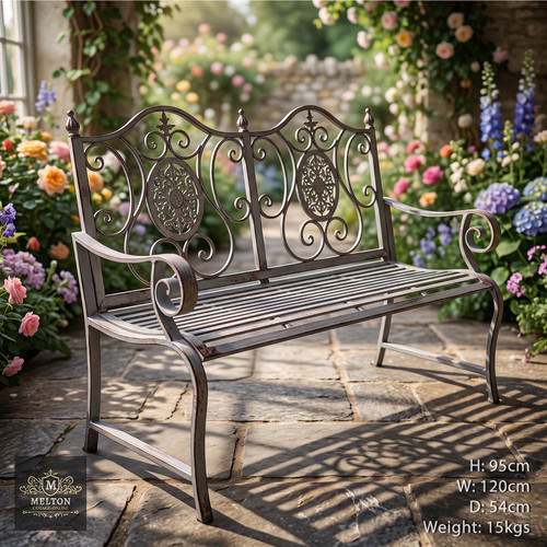Garden bench metal - garden,