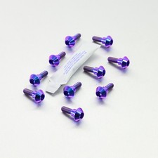 Titanium Disc Bolts Purple