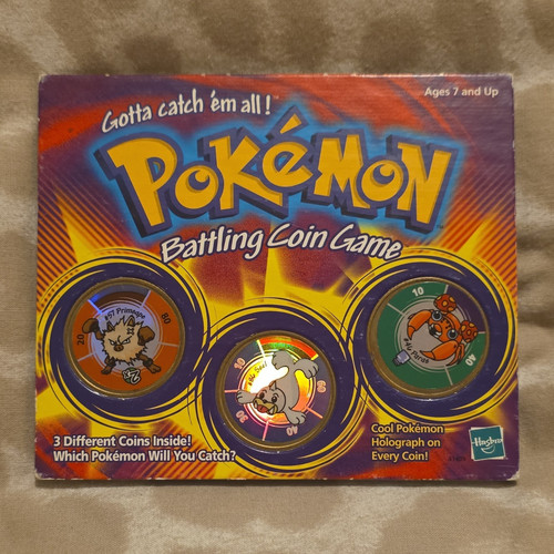 Hasbro pokémon battling coin - hasbro,