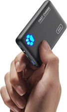 INIU Power Bank Lightest 10000mAh 22.5W PD Portable Charger USB C In & Out