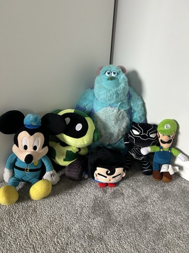 Boys soft toy plushie bundle