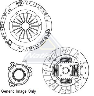 Ceibach clutch kit - fits, ford