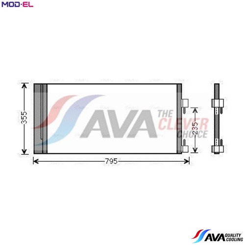 Condenser air conditioning - condenser,