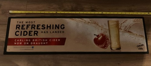 Carling cider bar mat - carling,